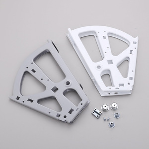 Support de rangement à bascule en acier inoxydable épaissi pour armoire à chaussures, support dissimulé pour armoire à bascule domestique, cadre de connexion pour étagère à chaussures - Product Image 1