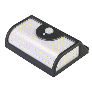 Solar Wall <b>Light</b> 134LED Outdoor Waterproof <b>Motion</b> <b>Sensor</b> Aluminum Alloy Polycarbonate Diffuser Square Shape - Product Image 2