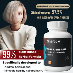 OEM bitkisel takviyesi siyah kurt üzümü özü saç büyüme antioksidan kapsüller - Product Image 2