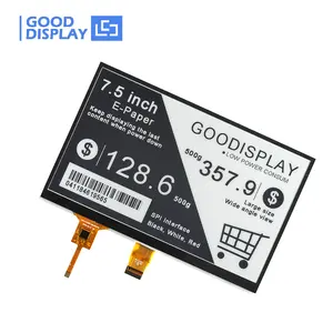 Touchscreen Paneel 7.5 Inch Eink Display Zwart-Wit GDEY075T7-T01