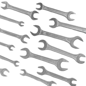 Wholesale Bulk Double End Wrench OEM Custom Logo Low MOQ Zinc Plated <b>Spanner</b> for Global Hardware Resale - Product Image 3