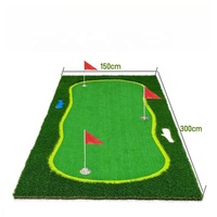 Grand tapis de putting de golf de qualité supérieure pour l'entraînement en intérieur et en extérieur