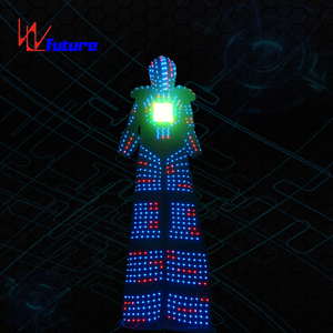 Trajes de Robot LED a Todo Color para Zancudores con Pantalla LED Programable, Trajes LED para Espectáculos Callejeros, Trajes LED para Eventos - Product Image 4