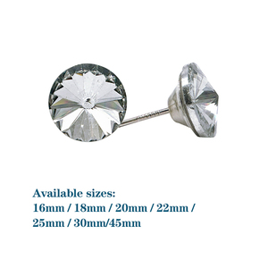 Cristal diamant tapisserie d'ameublement pour meubles coudre des clous bouton décoratif punaises clair canapé meubles tête <span class=keywords><strong>de</strong></span> <span class=keywords><strong>lit</strong></span> projet <span class=keywords><strong>de</strong></span> bricolage - Product Image 2