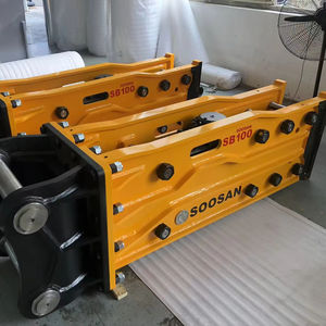 Soosan SB100 Martillos Hidráulicos de Tipo Superior, PRODUCTO PRINCIPAL, SUMINISTRO DIRECTO DE FÁBRICA, UN AÑO DE GARANTÍA, CARACTERÍSTICAS ESTÁNDAR INCLUIDAS - Product Image 1