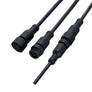 Connettore Impermeabile Personalizzato M16 in PTFE PVC Maschio-Femmina con Cavo di Alimentazione a 2, 3, 4, 5 Pin per Strisce LED e Computer - Product Image 2