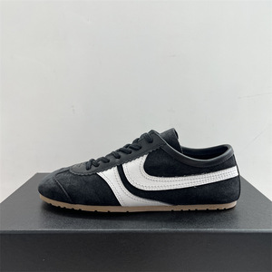 Nouvelle tendance mode femme printemps/été 2026 : Chaussures plates en cuir couleur argent pour femme, style sport et décontracté - Product Image 3