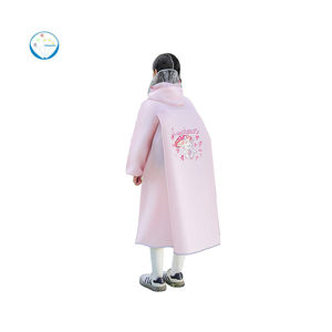 حقيبة ظهر إيفا للأطفال معطف واق من المطر بتصميم سميك آمن وصديق للبيئة حسب الطلب - Product Image 4