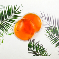 Coussinets de glace en gel de concombre en forme elliptique Masque pour les yeux Gonflement Soulagement de la douleur et des poches