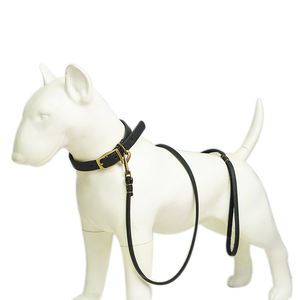 OEM/ODM personalizado de alta calidad suave de cuero genuino correa de perro Durable capa superior de lujo de moda al por mayor encantadora capa superior de entrenamiento - Product Image 6