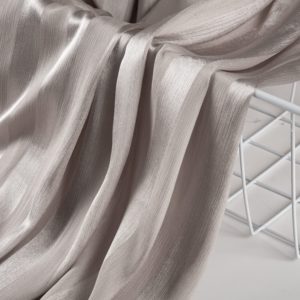 Tela de poliéster transpirable y antiestática con estampado a cuadros y rayas, ideal para bufandas de mujer y prendas de noche, éxito de ventas A7. - Product Image 4