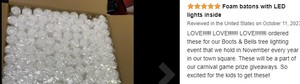 Bâton lumineux LED en mousse de 18 pouces pour sports de plein air, avec logo personnalisé imprimé, idéal pour fêtes, remises de diplômes, Ramadan, Saint-Valentin, Diwali - Product Image 4