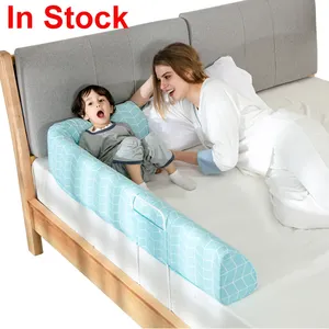 Protezione del bambino di sicurezza ringhiera per bambini paraurti in Memory Foam da viaggio culla portatile regolabile letto per bambini pieghevole Guard Rail