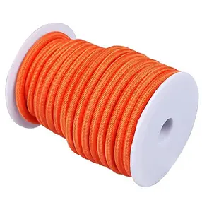 Hoge Elasticiteit Nylon Bungee Koorden 9Mm-12Mm Latex Elastisch Schoktouw Voor Bungee