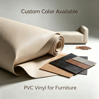 Jemery – Rouleau de cuir vinyle PVC imperméable anti-âge effet litchi, résistant aux rayures, pour la décoration de canapés de jardin et d'extérieur