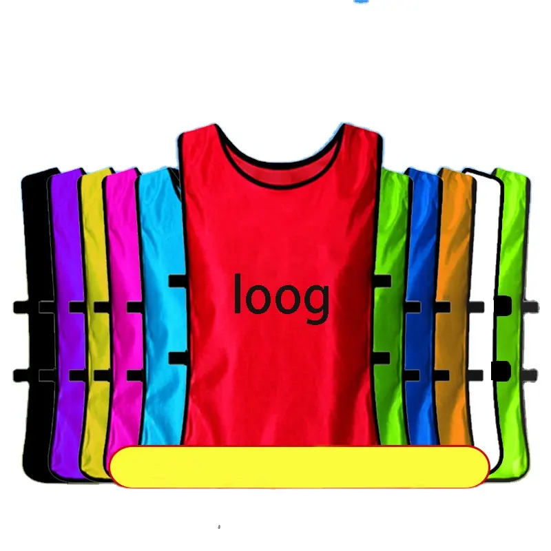 Wholesale sublimation custom soccer training net vest bib soccer jersey soccer jersey toddler to adult