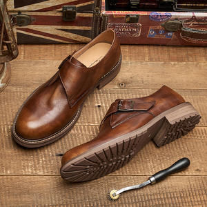 Zapatos de Oficina para Hombre, Diseño Nuevo, Modernos, de Cuero, con Cordones, Ligeros, Antideslizantes y Transpirables - Product Image 3