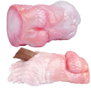 GEEBA Fantasy YuRen Shape Male Masturbator Silicone Animal Pussy Masturbation Cup Anime Onahole Men Sex Toy Pocket Pussy Stroker - Product Image 1