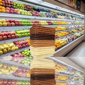 Cesta de Exhibición de Frutas Tejida, Color Marrón, Grande, Ecológica, para Supermercados y Tiendas de Comestibles - Product Image 3