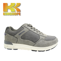 Chaussures de course respirantes grises unisexes, baskets légères en mesh décontractées pour hommes et femmes, logo personnalisé disponible