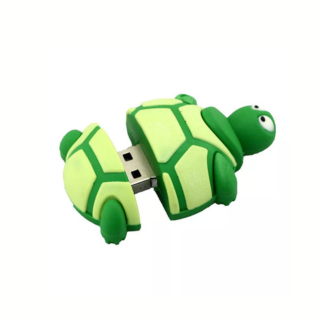Creative Custom Tortoise Shape 32GB Flash Drive Bulk Best Price Cute Sea Turtle Shape Usb Disk