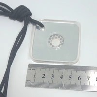 Miroir de signalisation solaire tactique portable carré Zhejiang pour survie en extérieur, lentille réflectrice d'urgence SOS