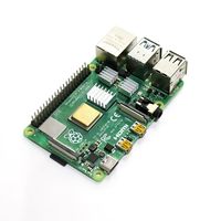 Kit de dissipateurs thermiques Pastall 100 pièces (8 tailles) avec ruban adhésif conducteur, dissipateurs thermiques en aluminium et cuivre pour modèles Raspberry Pi B/B+/2-5