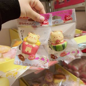 ของเล่นบีบสโลว์รีบาวด์รูปสัตว์การ์ตูนนุ่มพิเศษ PU - พวงกุญแจ - ของขวัญคลายเครียดสำหรับเด็กและผู้ใหญ่ พวงกุญแจบีบขนาดกะทัดรัด - Product Image 3