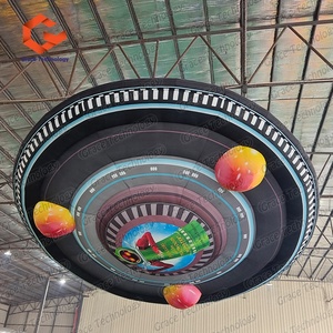 Venta al por Mayor Directa de Fábrica, Globo Inflable Gigante Personalizado con Forma de Nave Espacial OVNI para Decoración de Fiestas Temáticas de Ciencia Ficción - Product Image 4