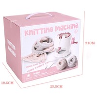 Fil à tricoter en laine pour crochet et tricot à la main, fil à tricoter simple, fil à tricoter éducatif, machine à fabriquer des boules de laine, facile à utiliser