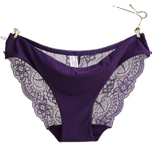 Taglie forti donna biancheria intima normale alta elastica in Nylon organico mutandine normali da donna - Product Image 1
