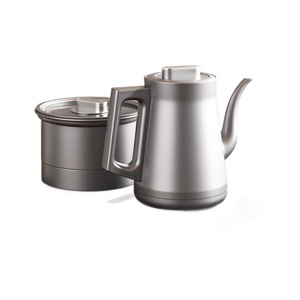 Bouilloire électrique haut de gamme en acier inoxydable sans fil, arrêt automatique, grande capacité 1,2 L, contrôle numérique, multi-températures, garantie 5 ans - Product Image 1