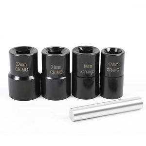 Jeu de 5 outils antidérapants de 1/2 pouce pour la réparation automobile, pour retirer les écrous, boulons, vis et fixations de pneus endommagés et rouillés - Product Image 3