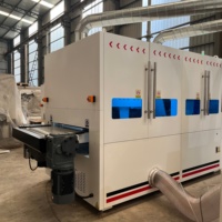 Machine de polissage magnétique double face automatique en acier inoxydable SR-TECH, puissance 55 kW, garantie 2 ans, pour l'ébavurage des métaux