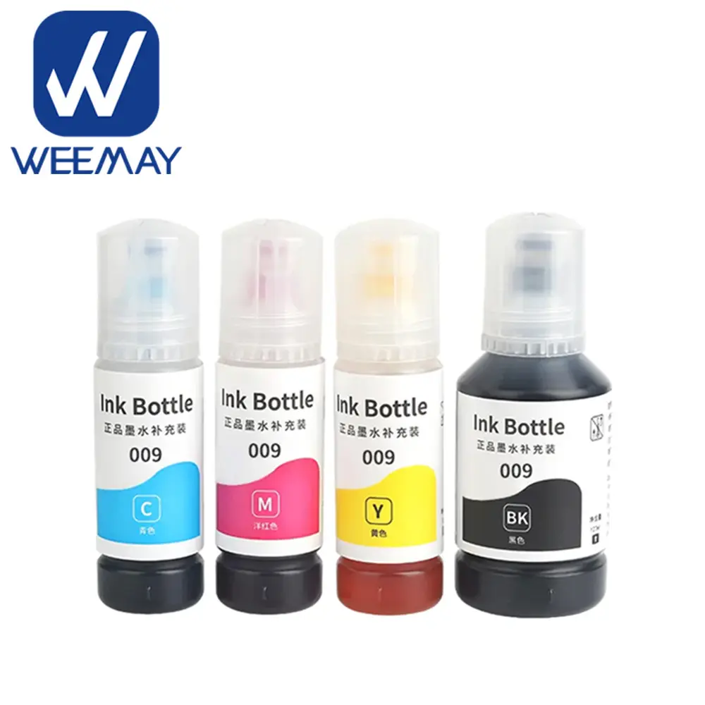 Weemay-kompatibel für Epson L6558 L6578 L15158 L15168 M15146 M15147 Drucker 009 Pigment tinte