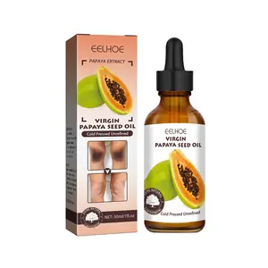 EELHOE Aceite de Semilla de Papaya Rodilla Codo Articulación Cuerpo Oscuridad Blanqueamiento DE LA Piel Aceite Corporal Suero Aclarador Manchas Oscuras Aceite Esencial