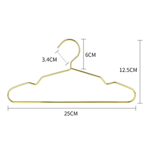 Móc Treo Quần Áo Thú Cưng Váy Mini Nhỏ Màu Vàng Kim Loại Búp Bê Rối Chó Mèo Teddy Móc Treo Quần Áo Cửa Hàng Thú Cưng - Product Image 2