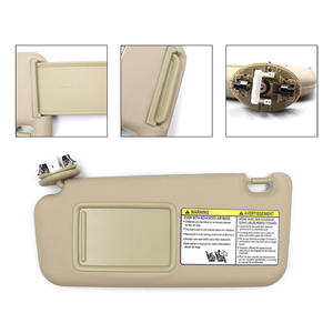 Pare-soleil Toyota RAV4 Beige 74310-42501-A1 Lot de deux Montage au toit PVC - Product Image 4