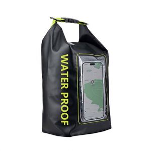 Bolsa Impermeable de PVC de 2L con Pantalla Táctil y Logotipo Personalizado para Natación, Senderismo, Rafting, Surf y Navegación, con Correa para el Hombro - Product Image 4