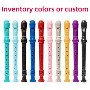 Flauta Dulce Soprano, Instrumento Musical, Flauta de Plástico para Niños, Lecciones de Música, Juguete de Flauta - Product Image 3