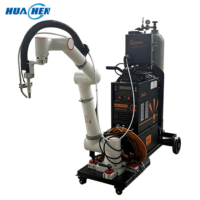 Welding Robot Robotic Welding Cell Scaffolding Welding Robot Arm for Welding Cart Trolley Rail Welding Robot Machine Rail