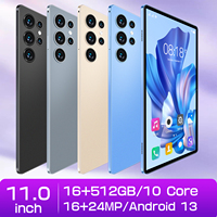 Tablet PC S23 Ultra de 11 Pulgadas, 16GB+512GB, 108MP, 8000mAh, 4G, Wi-Fi, Doble SIM, Android 15, Octa Core, OEM, Fuente de Fábrica B2B