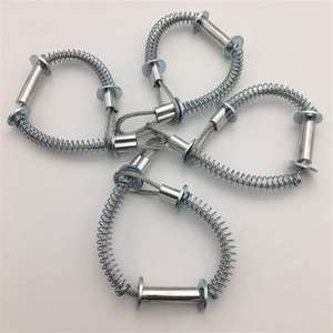 7x19 스테인레스 스틸 와이어 로프 슬링 페룰 채찍 체크 안전 케이블 스프링 케이블 후프 파이프 경련 튜브 스트랩 절단 용접 - Product Image 6