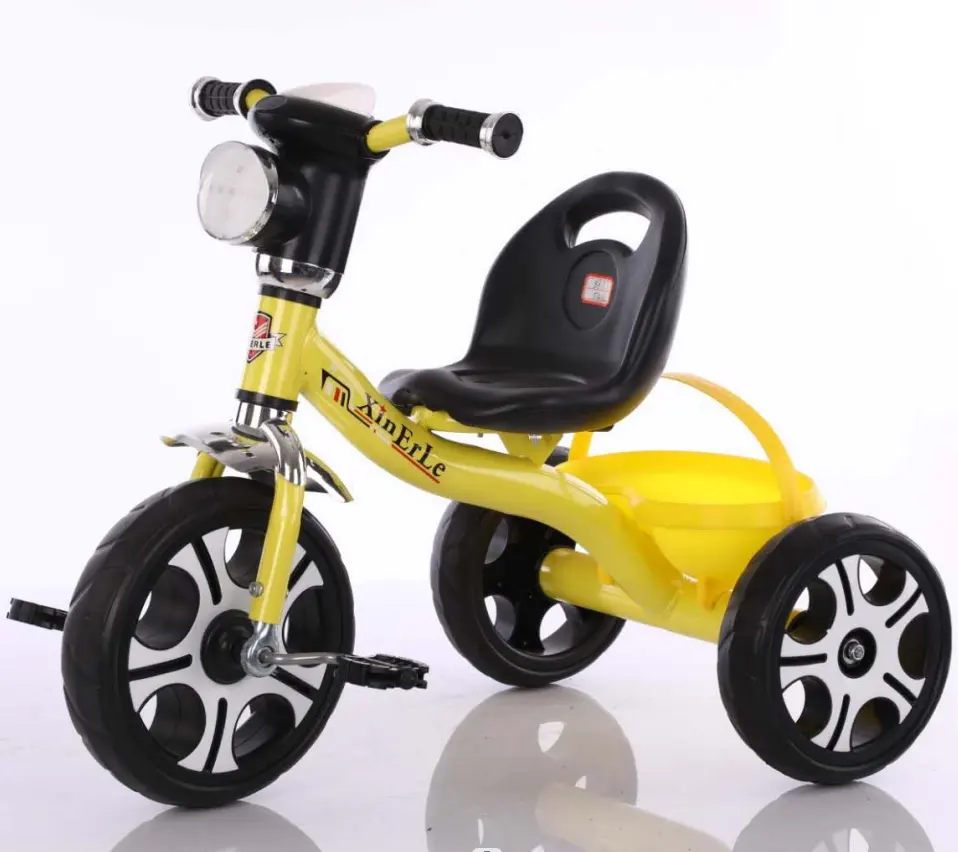 baby three wheel cycle tricycle with light and music for children 3-5 years enfants/child green trike with cheap price
