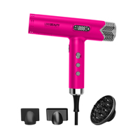 Sèche-cheveux professionnel à grande vitesse pour salon et hôtel, moteur BLDC, nettoyage automatique à un bouton, rappel automatique, 110000