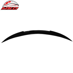 Convient pour Tesla Model S 2021-2024 Aileron de coffre style IK Noir brillant - Product Image 1