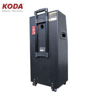 Koda Hot Bán 15.4Inch Led Xe Đẩy Loa Âm Thanh Lớn Màn Hình Cảm Ứng DSP Khuếch Đại Powered Karaoke Loa - Product Image 5