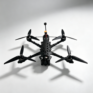 7 Inch FPV <b>Drone</b> with Carbon Fiber Frame Brushless Motor HD Camera 6 Axis Gyro Remote Control Quadcopter <b>Drones</b> - Product Image 2
