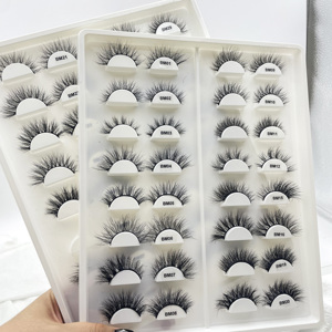 Bất Chồn Lông Mi Lông Mi Bán Buôn 3D Siberian Chồn Lông Mi Tùy Chỉnh Hộp 12-15Mm 3D Chồn Lông Mi Lông Mi - Product Image 4