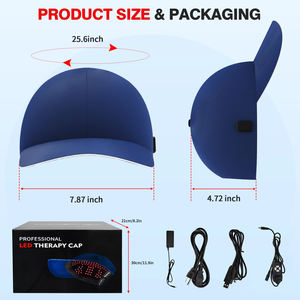 Previene la calvicie gorra de terapia láser de bajo nivel terapia de luz roja sombrero de terapia de luz roja - Product Image 6